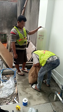 Sumur resapan selesai dibuat